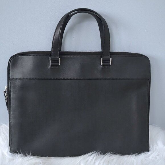 Dior Homme Trotter canvas & leather laptop business bag EUC - Picture 2 of 10